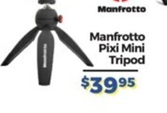Teds Cameras Manfrotto Pixi Mini Tripod offer
