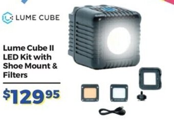Teds Cameras Lume Cube II LED Kit with Shoe Mount & Filters offer