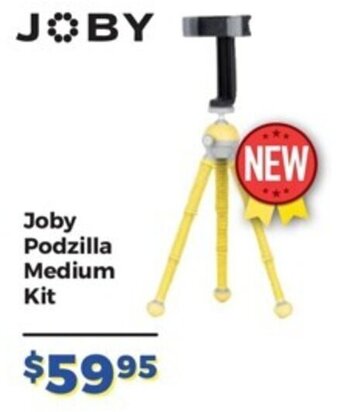 Teds Cameras Joby Podzilla Medium Kit offer