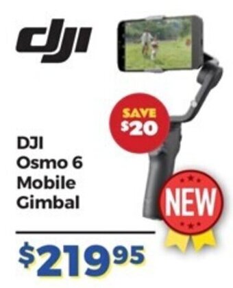 Teds Cameras DJI Osmo 6 Mobile Gimbal offer