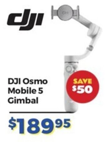 Teds Cameras DJI Osmo Mobile 5 Gimbal offer