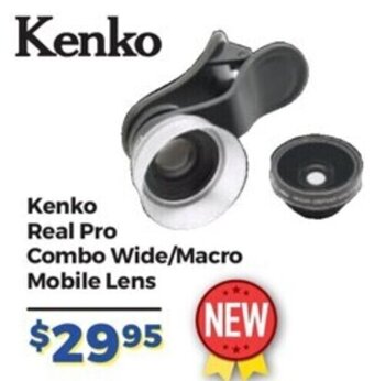 Teds Cameras Kenko Real Pro Combo Wide/Macro Mobile Lens offer