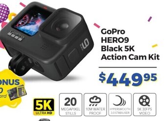 Teds Cameras GoPro HERO9 Black 5K Action Cam Kit offer