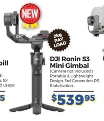 Teds Cameras DJI Ronin S3 Mini Gimbal offer