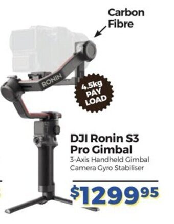 Teds Cameras DJI Ronin S3 Pro Gimbal offer