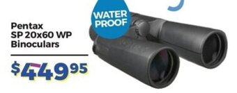 Teds Cameras Pentax SP 20x60 WP Binoculars offer