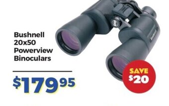 Bushnell 20x50 Powerview Binoculars