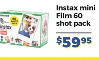 Teds Cameras Instax mini Film 60 shot pack offer