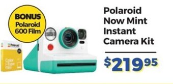Teds Cameras Polaroid Now Mint Instant Camera Kit offer