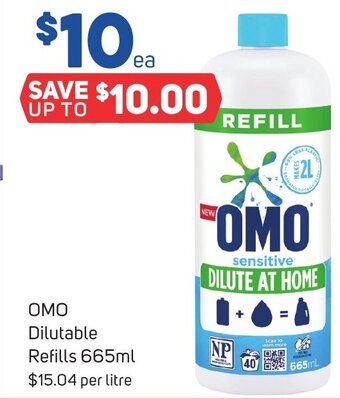 Foodland OMO Dilutable Refills 665ml offer