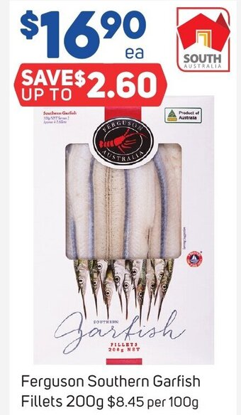Foodland Ferguson Southern Garfish Fillets 200g offer