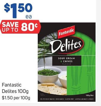 Foodland Fantastic Delites 100g offer