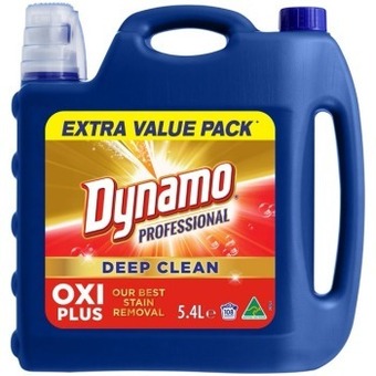 BIG W Dynamo professional oxi plus laundry liquid 5.4-litre offer
