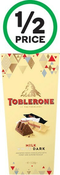 Woolworths Toblerone Gift Box 608g offer