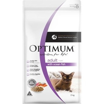 BIG W Optimum ocean fish dry cat food 2kg offer