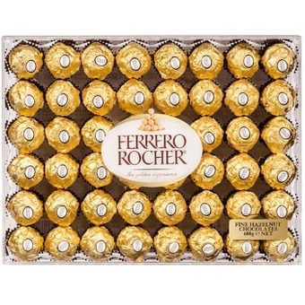 BIG W Ferrero rocher 48-pack gift box 600g offer