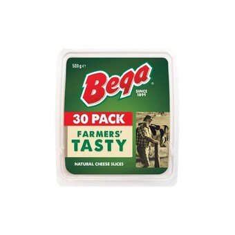 Woolworths Bega block, grated or sliced cheese 500g – from the fridge offer