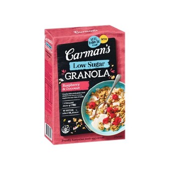 Woolworths Carman’s granola 425-450g offer