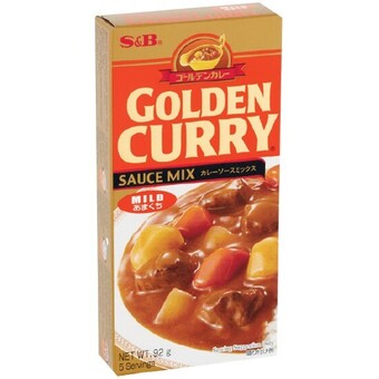 S&b curry mix 92g