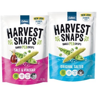 Woolworths Harvest snaps 120g offer