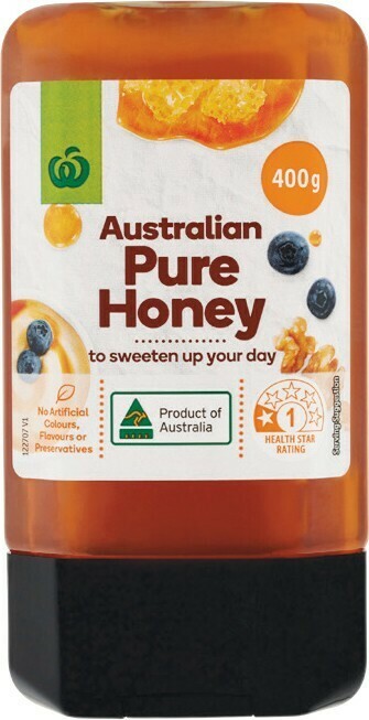 Woolworths Woolworths Pure Honey 400g offer