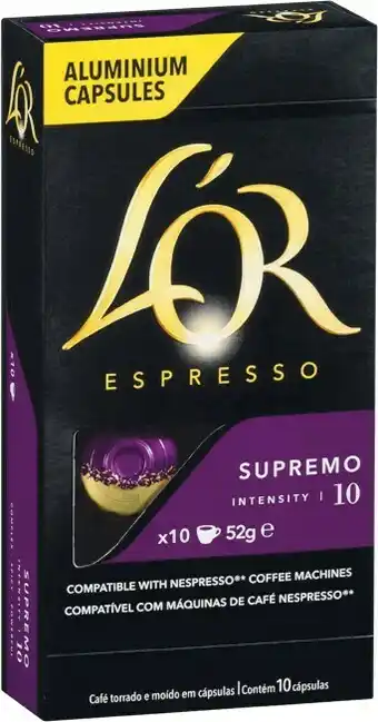Woolworths L'Or Coffee Capsules Pk 10 – Exclude Arabica Catuai & Organic offer
