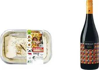Woolworths Borsao Clasico Garnacha 750ml & Woolworths Cook Beef Wellington w/ Rump & Mushroom Duxelle 315g offer