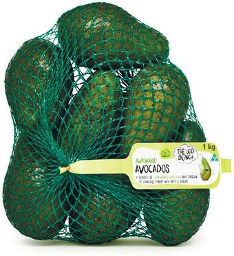 Woolworths Australian The Odd Bunch Avocados 1 kg Pack offer