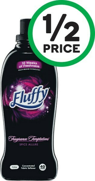 Woolworths Fluffy Fabric Softener 900ml-1 Litre offer