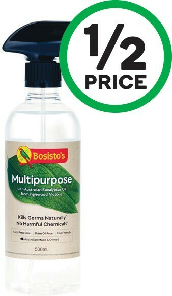 Woolworths Bosisto's Multipurpose Cleaner 500ml offer