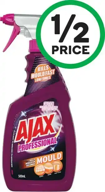 Woolworths Ajax Professional Mould, Kitchen or Bathroom Trigger 500ml offer