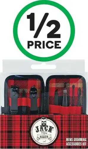 Woolworths Jack The Barber Mens Grooming Accessories Kit offer