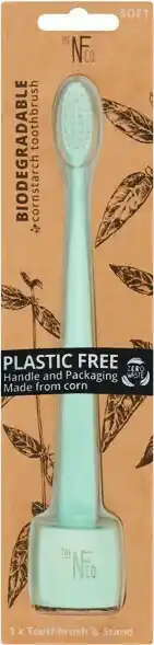 Woolworths Nfco Bio Toothbrush with Stand Pk 1 offer
