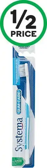 Woolworths Systema Gum Care SuperSoft Toothbrush Pk 1 offer