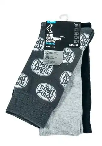 Coles Bonds Mens Business Socks 3 Pack offer