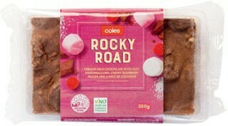 Coles Rocky Road 250g