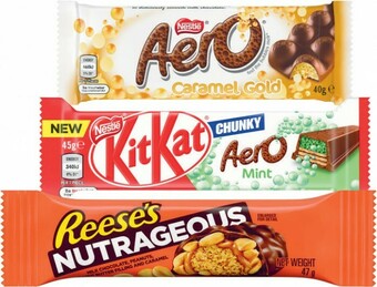 Coles Nestlé Medium Bars 35g-55g or Reese’s Nutrageous Bar 47g offer