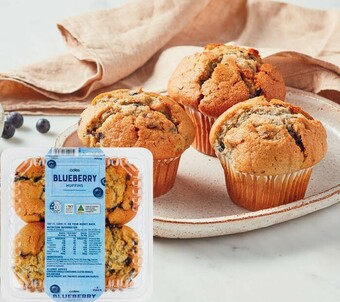 Coles Coles Muffins 4 Pack or 9 Pack offer
