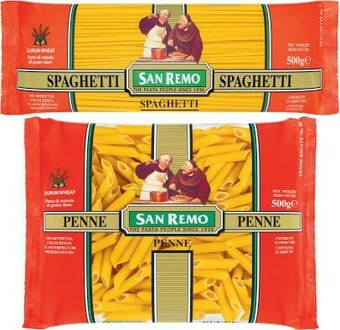 Coles San Remo Pasta 375g-500g offer