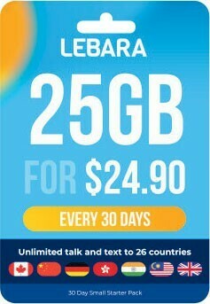 Coles Lebara $24.90 Starter Pack offer