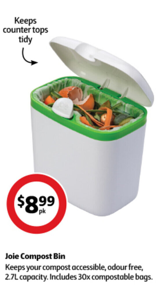 Joie Compost Bin offer at Coles