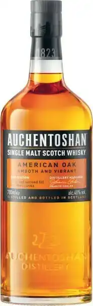 Coles Auchentoshan American Oak Single Malt Whisky offer
