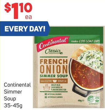 Foodland Continental Simmer Soup 35-45g offer