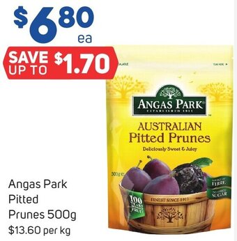Foodland Angas Park Pitted Prunes 500g offer
