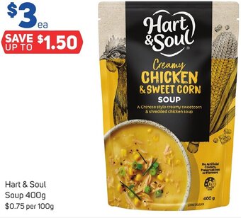 Foodland Hart & Soul Soup 400g offer