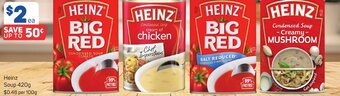 Foodland Heinz Soup 420g offer