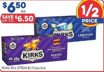 Foodland Kirks 10 x 375ml offer