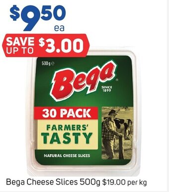 Foodland Bega Cheese Slices 500g offer