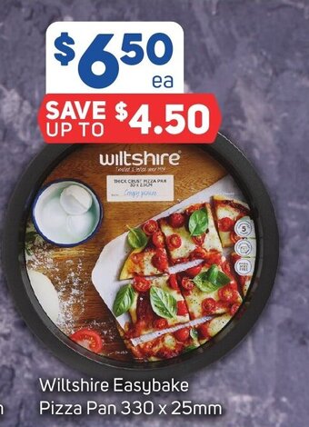 Foodland Wiltshire Easybake Pizza Pan 330 x 25mm offer