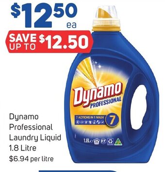 Foodland Dynamo Professional Laundry Liquid 1.8 Litre offer